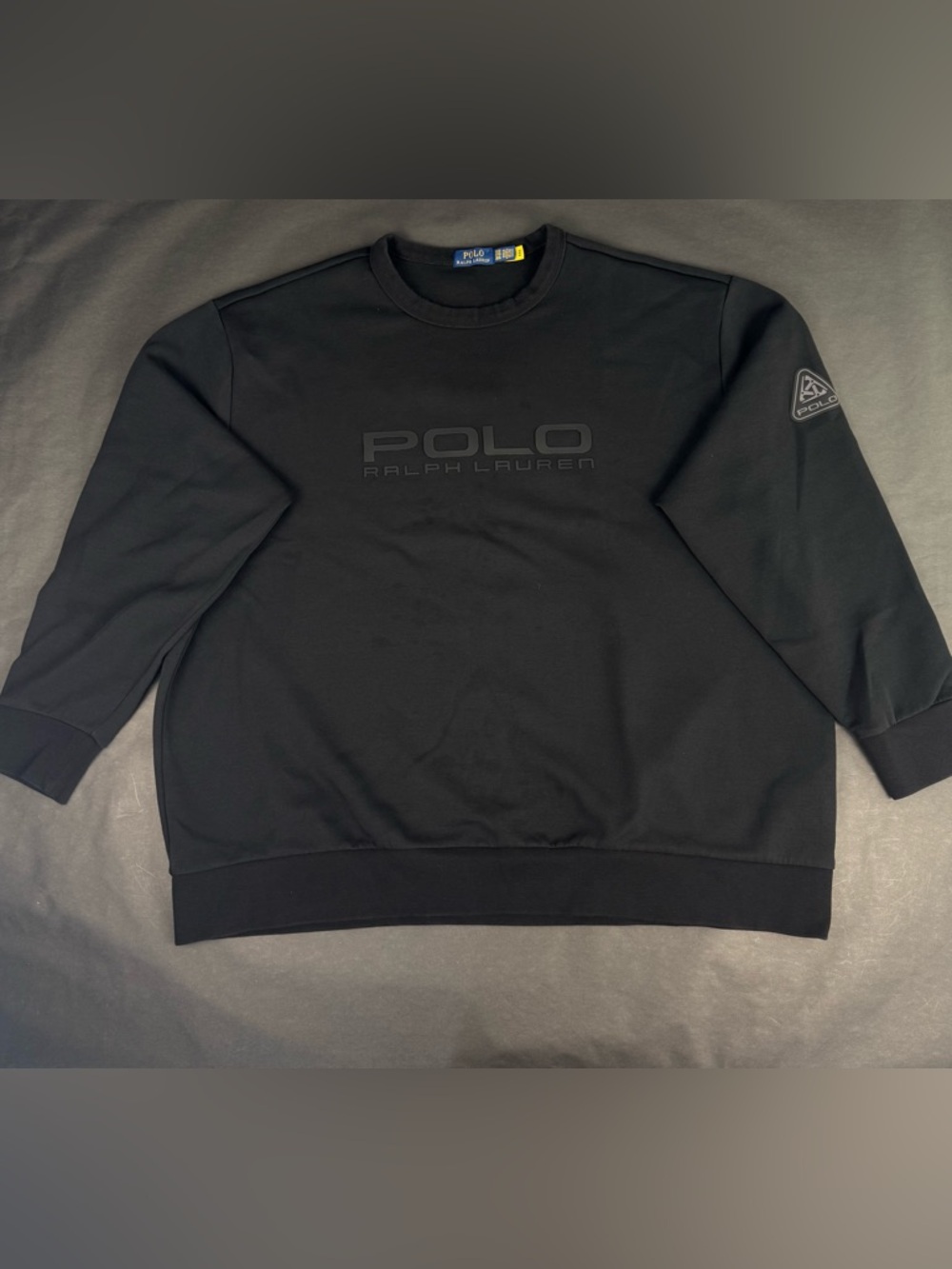 Polo Ralph Lauren Iconic Logo Double-Knit Sweatshirt 3XB 3TG - Picture 2 of 8